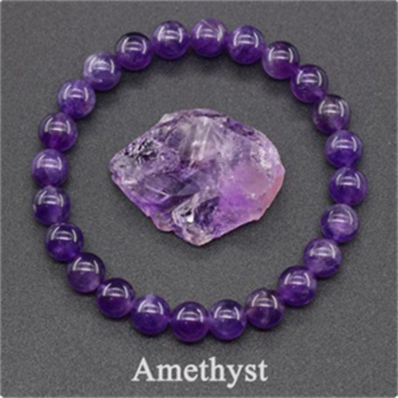 Mixed Gemstone Beaded Bracelet – Rose Stone & Agate for Balance & Beauty