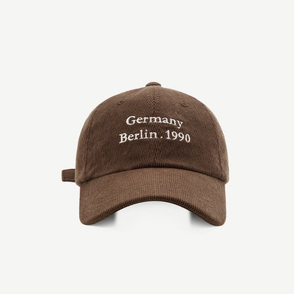 Corduroy Handmade Baseball Cap