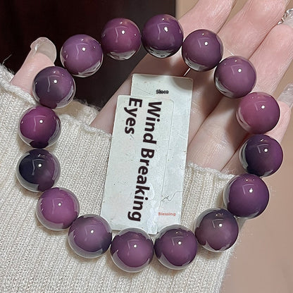 Pliable Temperament Bodhi Bracelet – Round Beads for Calm & Clarity