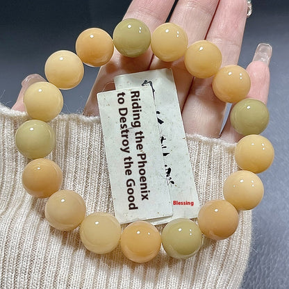Pliable Temperament Bodhi Bracelet – Round Beads for Calm & Clarity