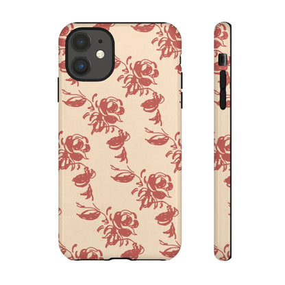 Floral Phone Case – Rose Pattern Tough Mobile Cover & Stylish Tech Accessory