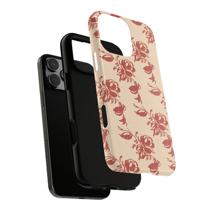 Floral Phone Case – Rose Pattern Tough Mobile Cover & Stylish Tech Accessory
