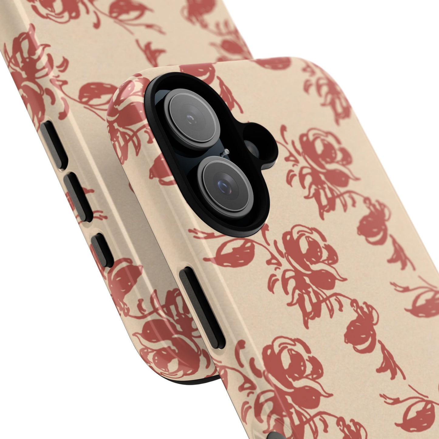 Floral Phone Case – Rose Pattern Tough Mobile Cover & Stylish Tech Accessory