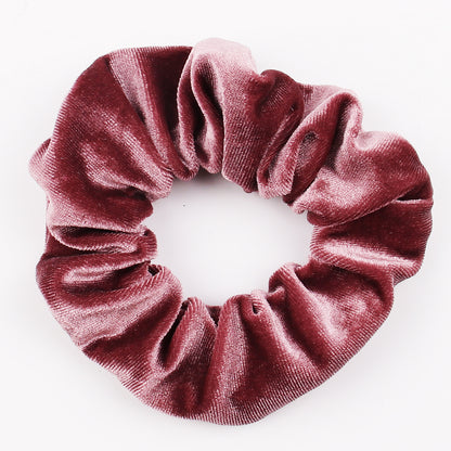 Velvet Elastic Hair Scrunchies