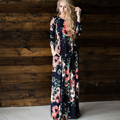 Floral Fashion Dresses for Women – Printed Party Gowns