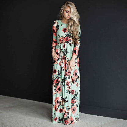 Floral Fashion Dresses for Women – Printed Party Gowns