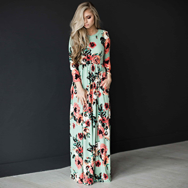 Floral Fashion Dresses for Women – Printed Party Gowns