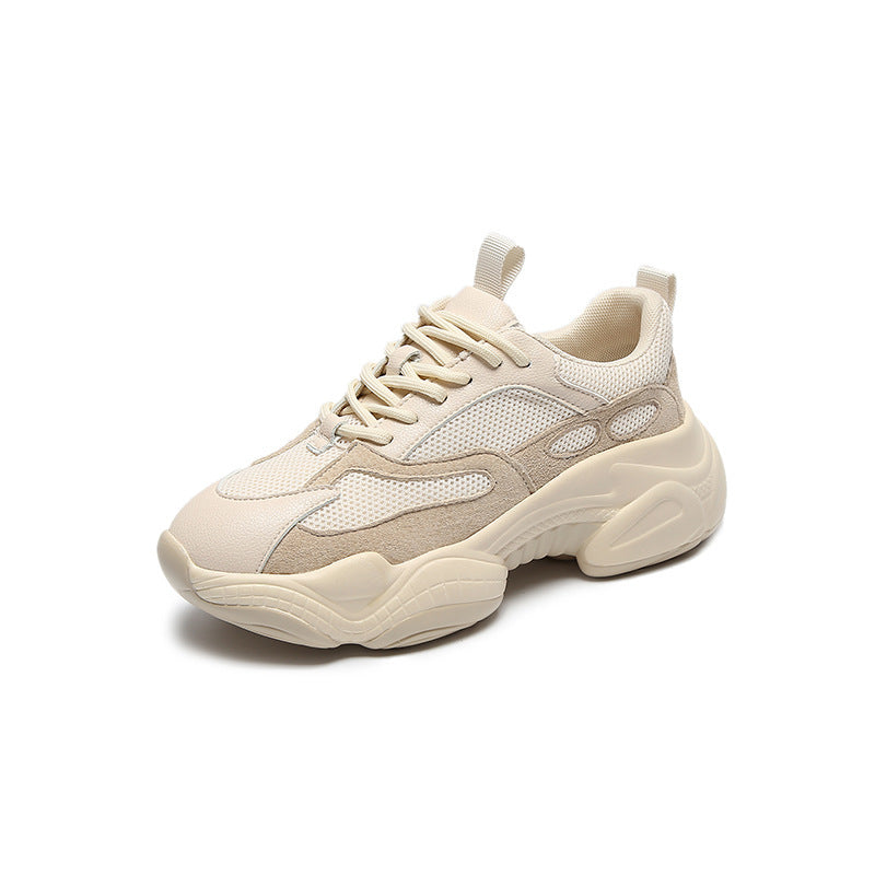 Lightweight Thick-Soled Casual Sneakers