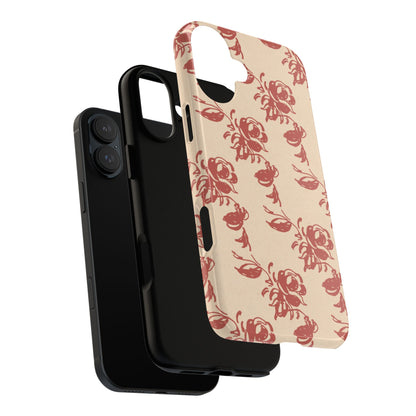 Floral Phone Case – Rose Pattern Tough Mobile Cover & Stylish Tech Accessory