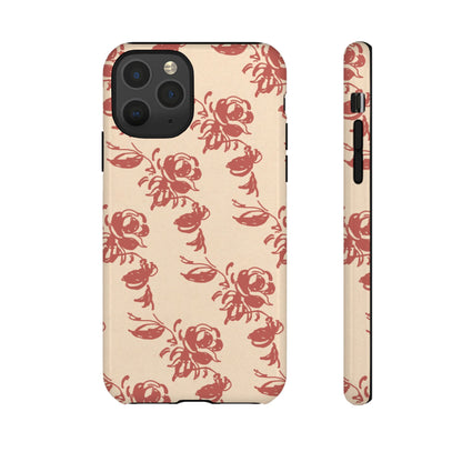 Floral Phone Case – Rose Pattern Tough Mobile Cover & Stylish Tech Accessory