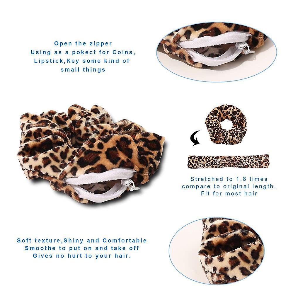 Velvet Elastic Hair Scrunchies