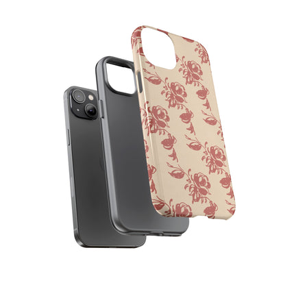 Floral Phone Case – Rose Pattern Tough Mobile Cover & Stylish Tech Accessory