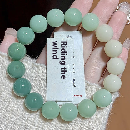 Pliable Temperament Bodhi Bracelet – Round Beads for Calm & Clarity