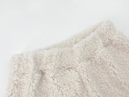 Plush Long Sleeve Two-Piece Lounge Set – Cozy Luxe Collection