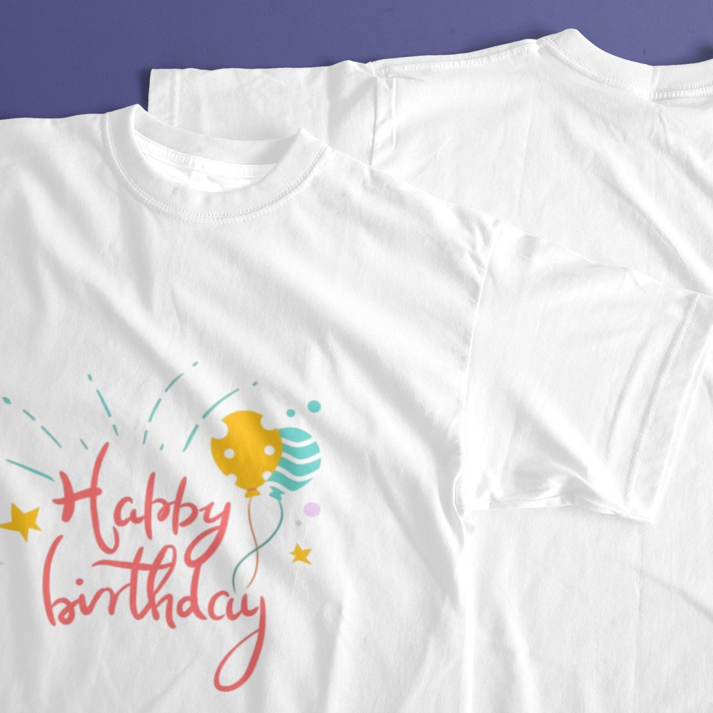 Men’s Classic Fit Birthday Shirt – Casual Round Neck Gift Tee