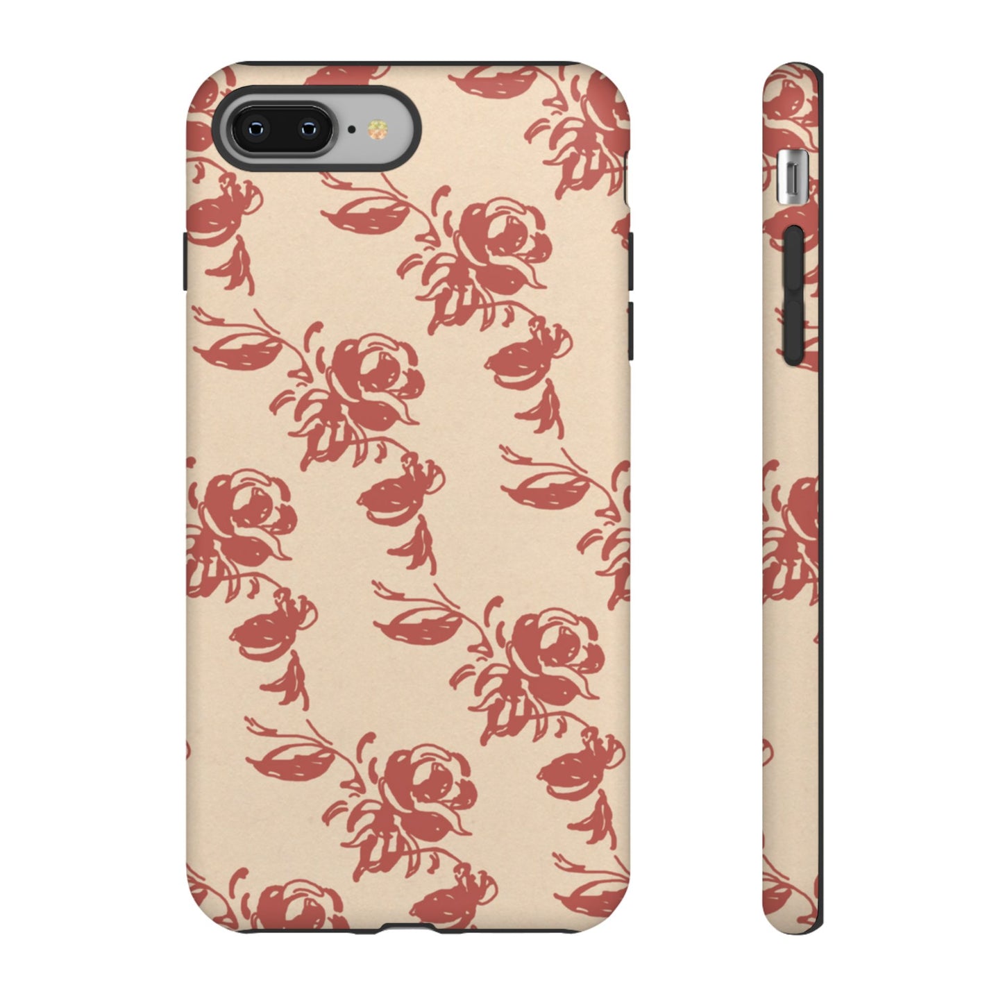Floral Phone Case – Rose Pattern Tough Mobile Cover & Stylish Tech Accessory