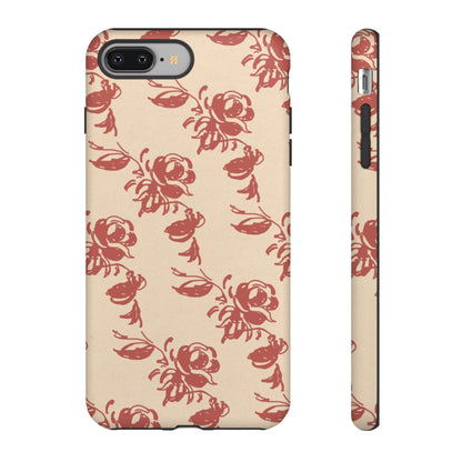 Floral Phone Case – Rose Pattern Tough Mobile Cover & Stylish Tech Accessory
