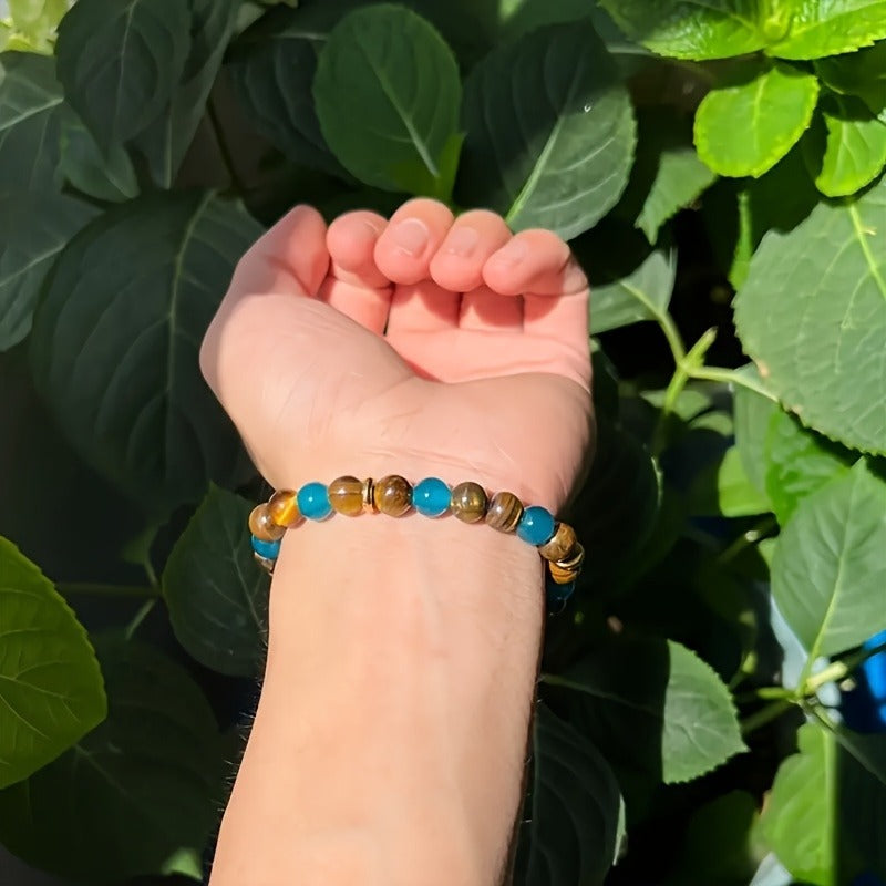 Tiger’s Eye Crystal Bracelet – Prosperity, Peace & Protection