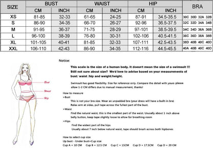 Vibrant Yellow Bikini Swimsuit – Two-Piece Beachwear