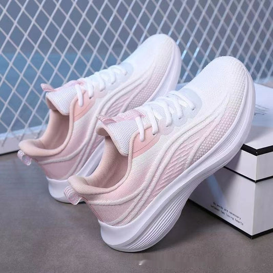 Lightweight Mesh Running Shoes – Breathable Anti-Skid Shock Absorption Sneakers