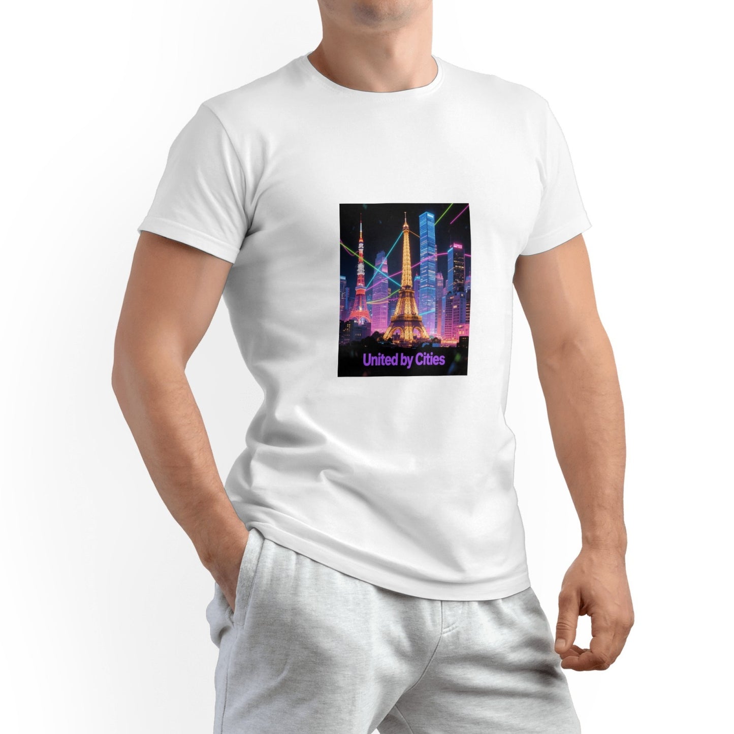 City Skyline Graphic T-Shirt – Men’s Classic Cotton Tee