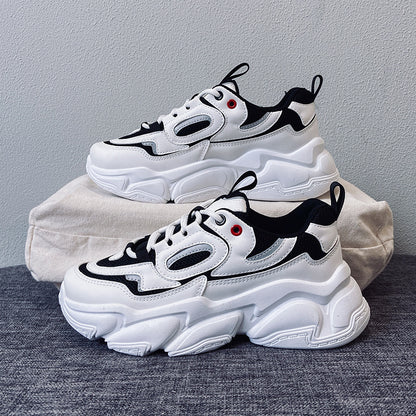 Thick Sole Mesh Chunky Sneakers