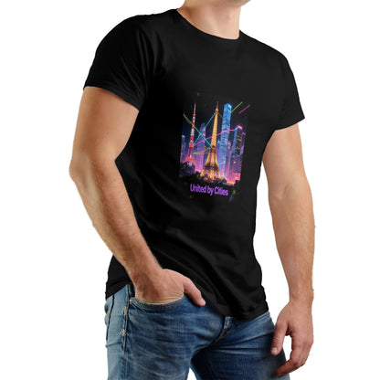 City Skyline Graphic T-Shirt – Men’s Classic Cotton Tee