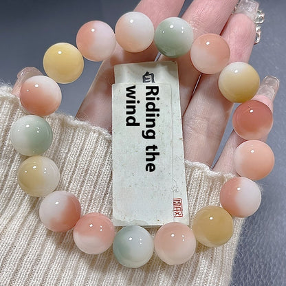 Pliable Temperament Bodhi Bracelet – Round Beads for Calm & Clarity