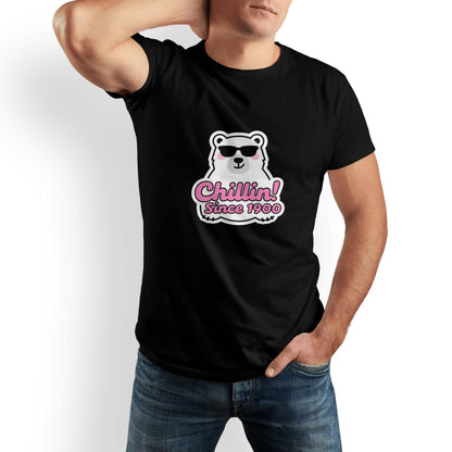 Polar Bear Graphic Tee for Men – Soft Cotton, Classic Fit