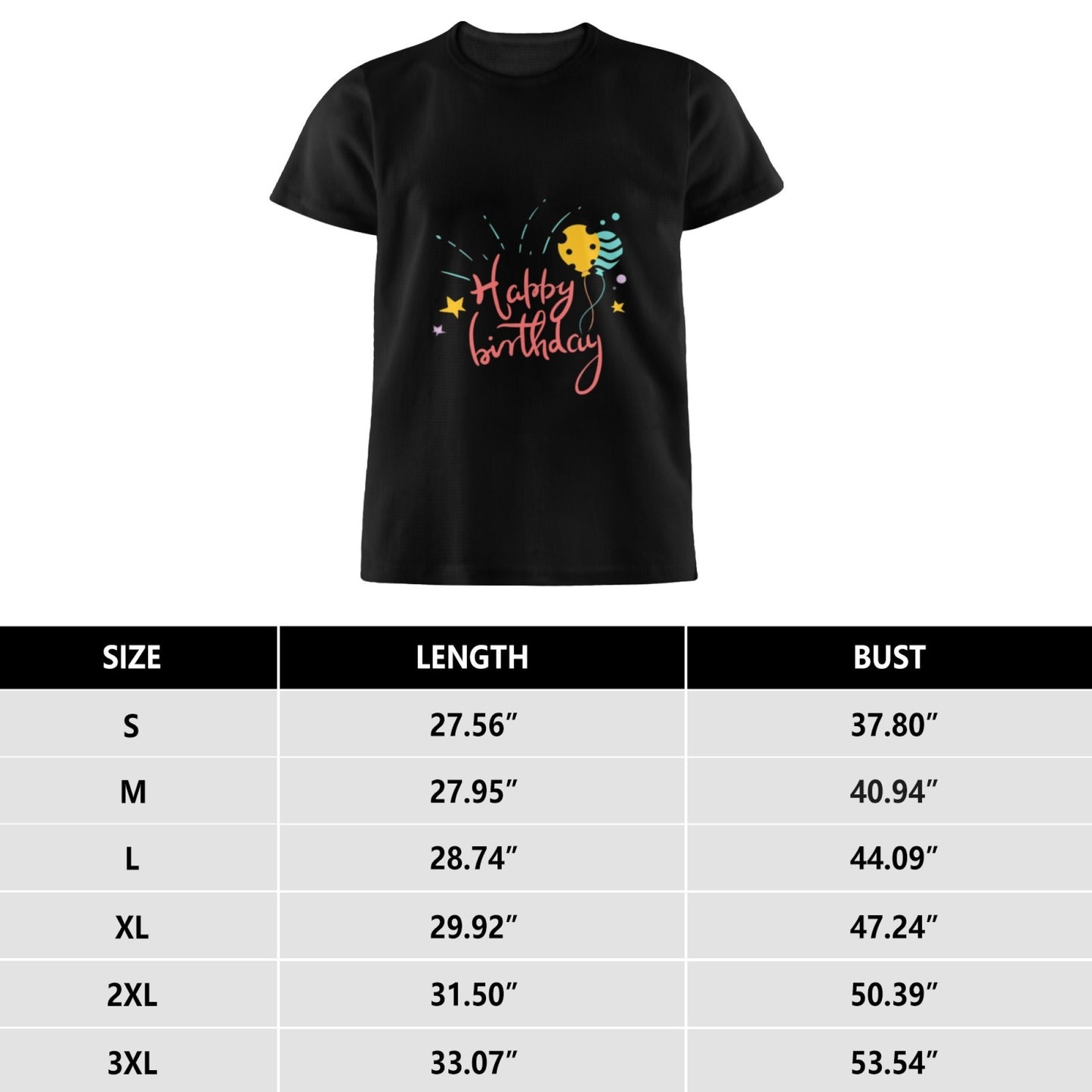 Men’s Classic Fit Birthday Shirt – Casual Round Neck Gift Tee