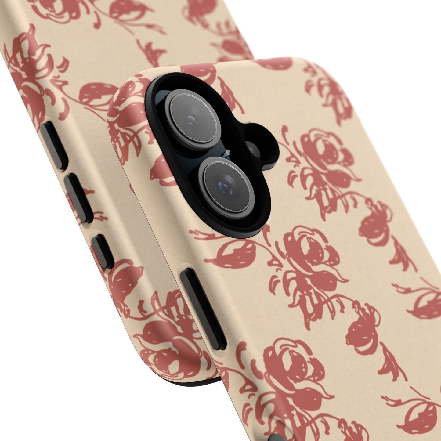 Floral Phone Case – Rose Pattern Tough Mobile Cover & Stylish Tech Accessory