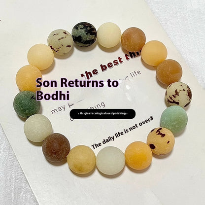 Pliable Temperament Bodhi Bracelet – Round Beads for Calm & Clarity