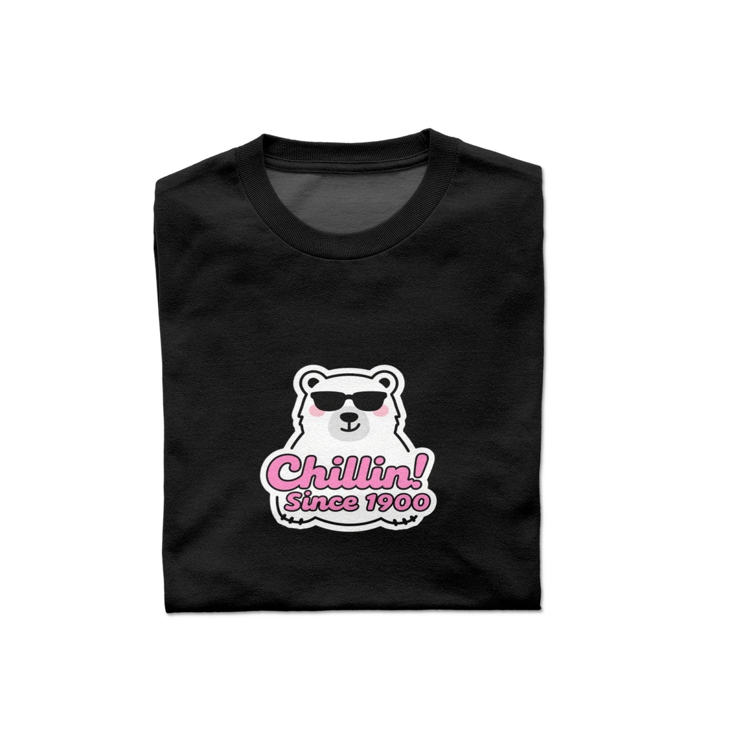 Polar Bear Graphic Tee for Men – Soft Cotton, Classic Fit