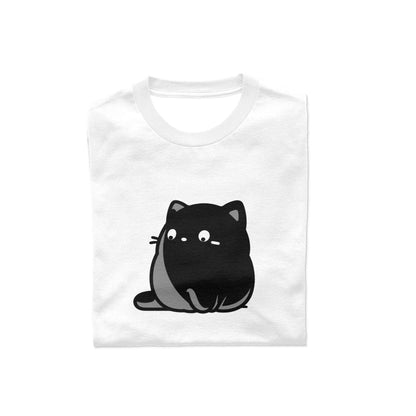 Fat Cat Men’s Cotton T-Shirt – Casual Round Neck, Classic Fit