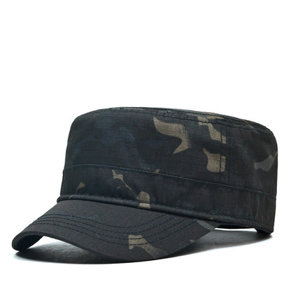 Flat top Python Print Hat