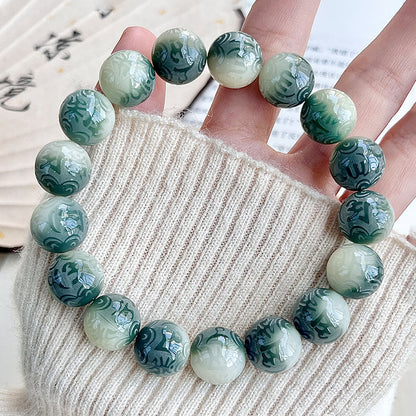 Pliable Temperament Bodhi Bracelet – Round Beads for Calm & Clarity