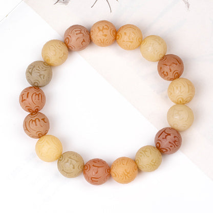 Pliable Temperament Bodhi Bracelet – Round Beads for Calm & Clarity