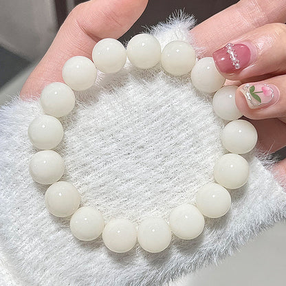 Pliable Temperament Bodhi Bracelet – Round Beads for Calm & Clarity