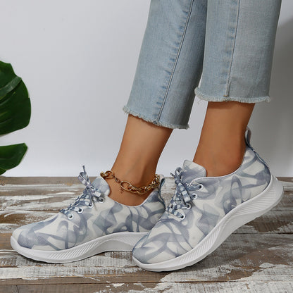 Color Block Low-Top Sneakers –Women’s Casual Streetwear Shoes