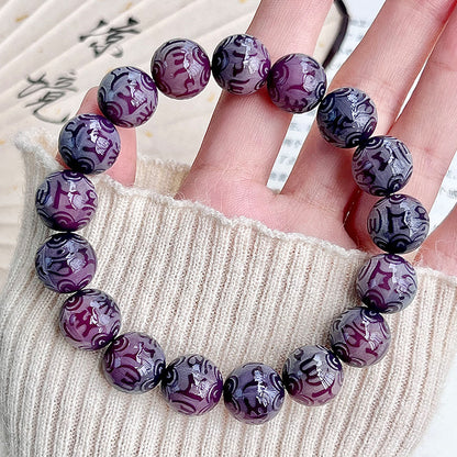 Pliable Temperament Bodhi Bracelet – Round Beads for Calm & Clarity