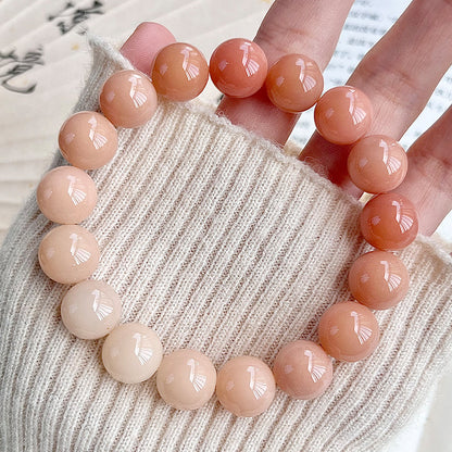 Pliable Temperament Bodhi Bracelet – Round Beads for Calm & Clarity
