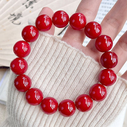 Pliable Temperament Bodhi Bracelet – Round Beads for Calm & Clarity