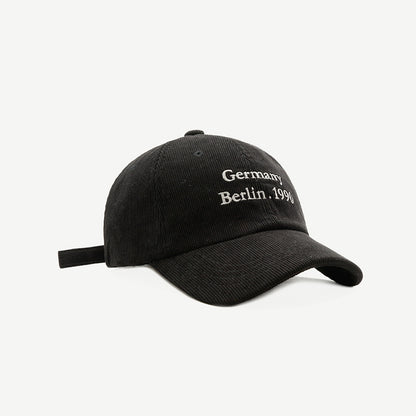 Corduroy Handmade Baseball Cap