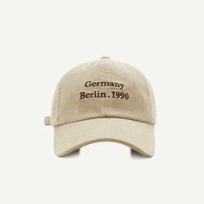 Corduroy Handmade Baseball Cap