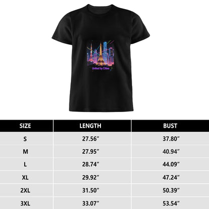 City Skyline Graphic T-Shirt – Men’s Classic Cotton Tee