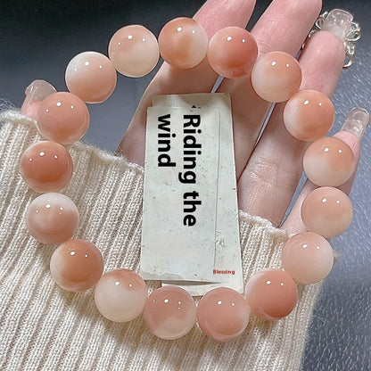 Pliable Temperament Bodhi Bracelet – Round Beads for Calm & Clarity