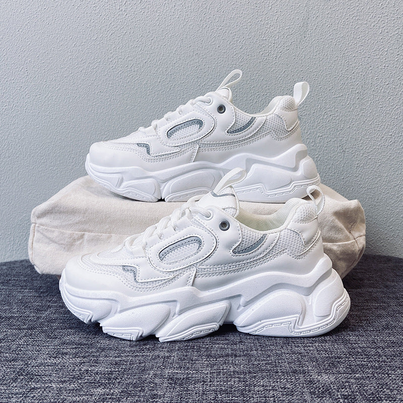 Thick Sole Mesh Chunky Sneakers