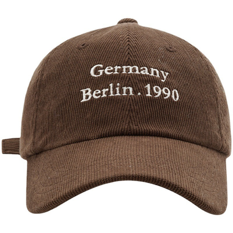 Corduroy Handmade Baseball Cap