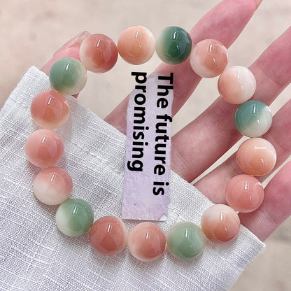 Pliable Temperament Bodhi Bracelet – Round Beads for Calm & Clarity